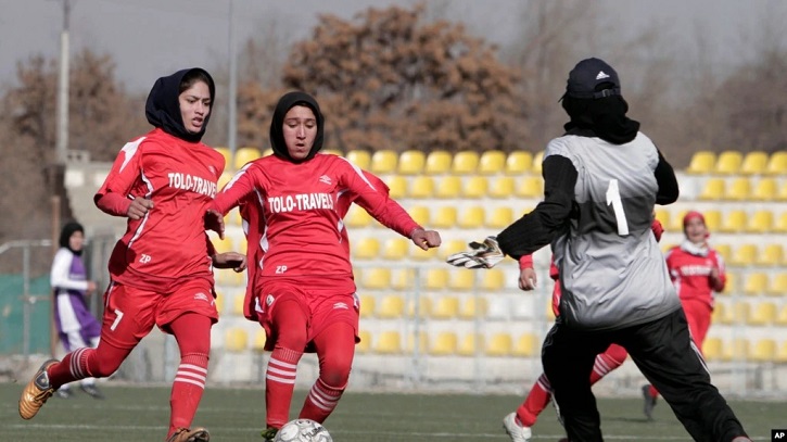 আফগানিস্তান থেকে নারী ফুটবল দলের বিদায়