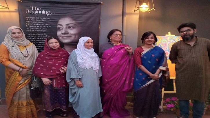কাল শেষ হচ্ছে অরিনের প্রথম একক চিত্রকর্ম প্রদর্শনী কাল শেষ হচ্ছে অরিনের প্রথম একক চিত্রকর্ম প্রদর্শনী
