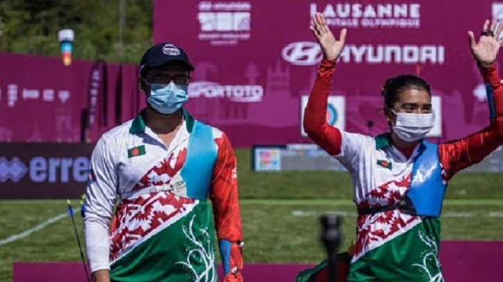 আর্চার টুর্নামেন্টে অংশ নিতে আজ দেশ ছাড়ছেন রোমান-দিয়ারা আর্চার টুর্নামেন্টে অংশ নিতে আজ দেশ ছাড়ছেন রোমান-দিয়ারা