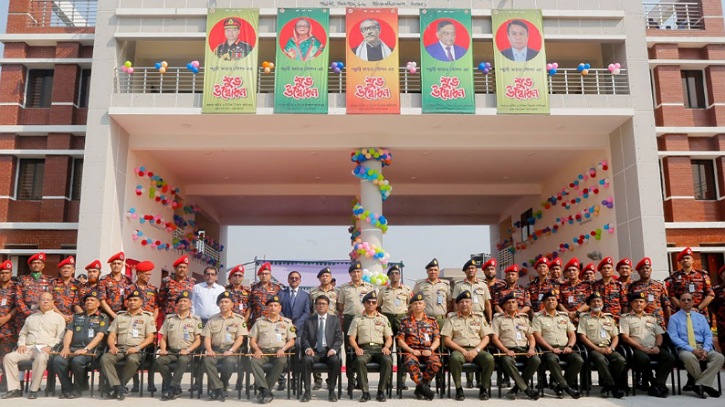 রাজধানীর পল্লবীতে উদ্বোধন হলো আরেকটি নতুন ফায়ার স্টেশন