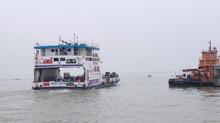 শিমুলিয়া-মাঝিরকান্দি রুটে পরীক্ষামূলক ফেরি চালু