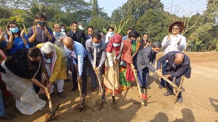 মুন্সিগঞ্জে প্রাচীন বৌদ্ধ নগরীর সন্ধানে খনন কাজ শুরু