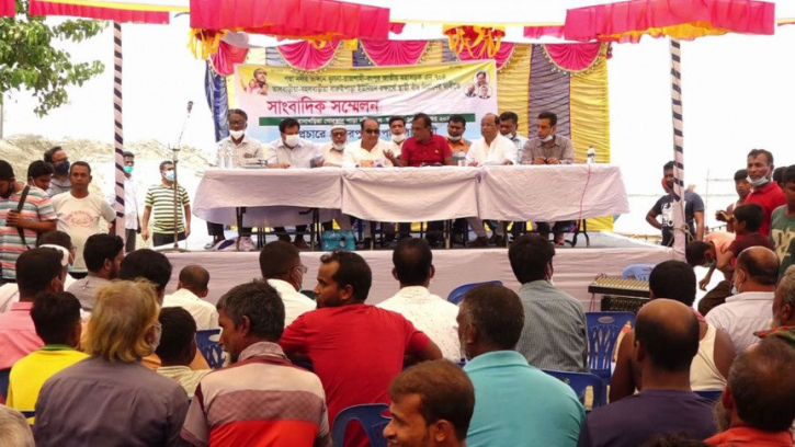 ভাঙনের মুখে কুষ্টিয়া-পাবনা মহাসড়ক, রক্ষার দাবি এলাকাবাসীর ভাঙনের মুখে কুষ্টিয়া-পাবনা মহাসড়ক, রক্ষার দাবি এলাকাবাসীর