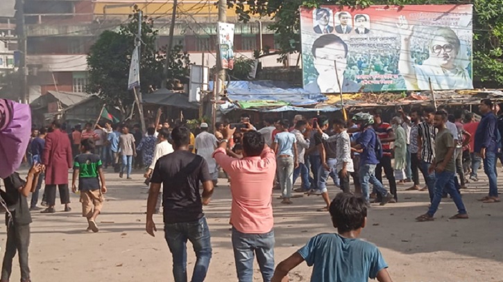 মুন্সিগঞ্জে বিএনপি-পুলিশ সংঘর্ষে রণক্ষেত্র, অর্ধশতাধিক নেতাকর্মী আহত মুন্সিগঞ্জে বিএনপি-পুলিশ সংঘর্ষে রণক্ষেত্র, অর্ধশতাধিক নেতাকর্মী আহত