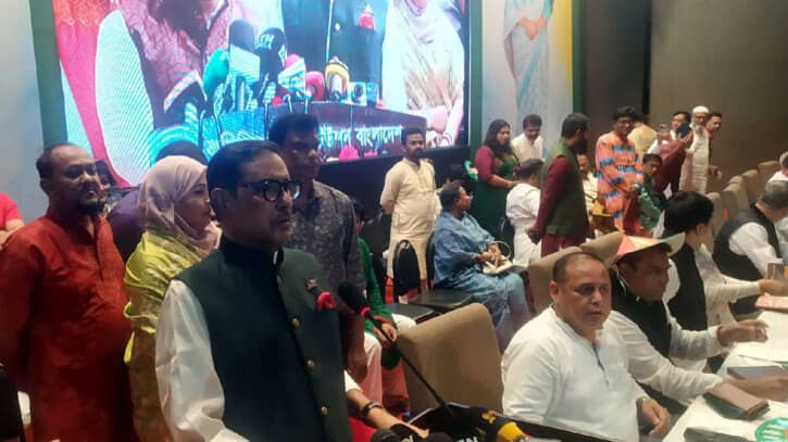 বিএনপি পথহারা পথিকের মতো দিশেহারা: ওবায়দুল কাদের বিএনপি পথহারা পথিকের মতো দিশেহারা: ওবায়দুল কাদের