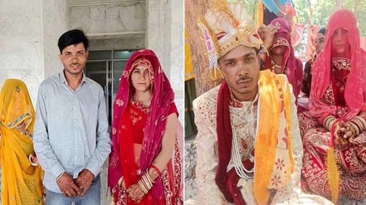 দুই বোনকে বিয়ে করলেন যুবক! দুই বোনকে বিয়ে করলেন যুবক!