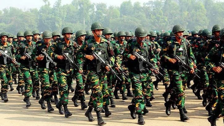 ভোটের মাঠে সশস্ত্র বাহিনী