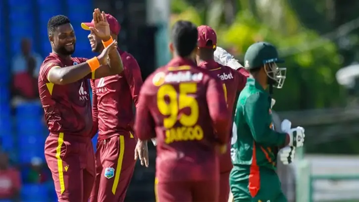 ৭ উইকেটে হারল বাংলাদেশ, সিরিজ জিতল ওয়েস্ট ইন্ডিজ ৭ উইকেটে হারল বাংলাদেশ, সিরিজ জিতল ওয়েস্ট ইন্ডিজ