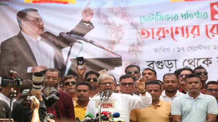 সাঈদীর মতো খালেদা জিয়াকেও মারার চেষ্টা করছে সরকার: ফখরুল সাঈদীর মতো খালেদা জিয়াকেও মারার চেষ্টা করছে সরকার: ফখরুল