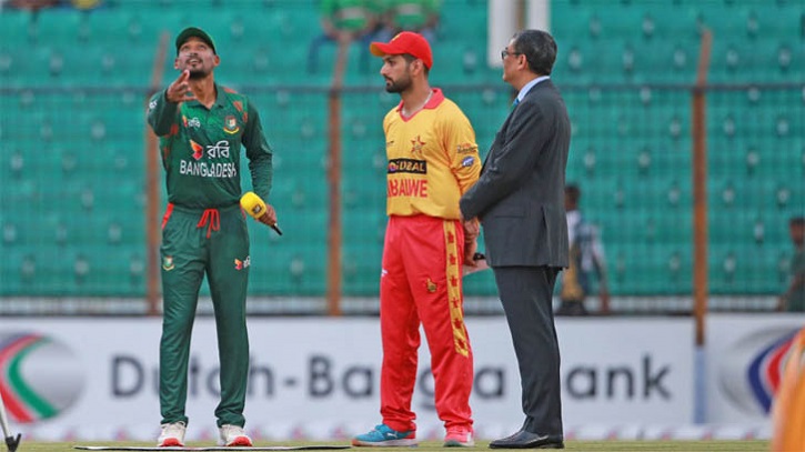 একাদশে তিন পরিবর্তন নিয়ে ব্যাটিংয়ে বাংলাদেশ একাদশে তিন পরিবর্তন নিয়ে ব্যাটিংয়ে বাংলাদেশ