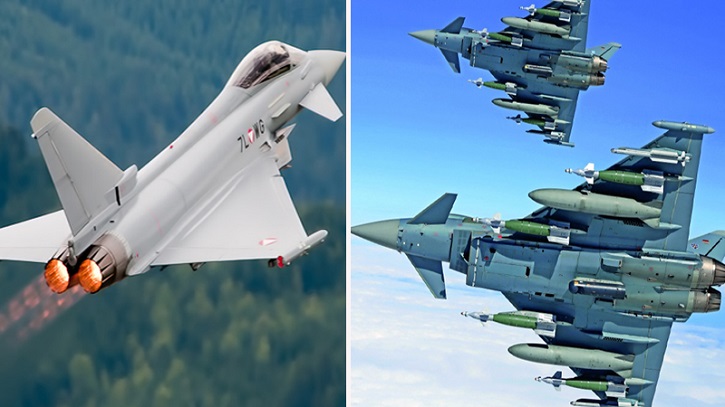 যুদ্ধক্ষেত্রে কতটা দক্ষ ইউরোফাইটার টাইফুন