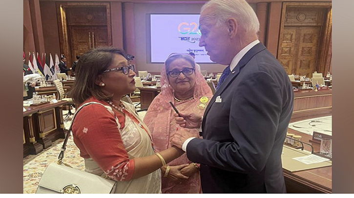 মার্কিন প্রেসিডেন্টের সঙ্গে দারুণ আলোচনা হয়েছে:  সায়মা ওয়াজেদ