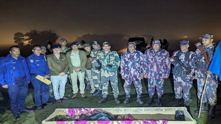 লালমনিরহাট সীমান্তে বিএসএফের গুলিতে নিহত যুবকের মরদেহ হস্তান্তর