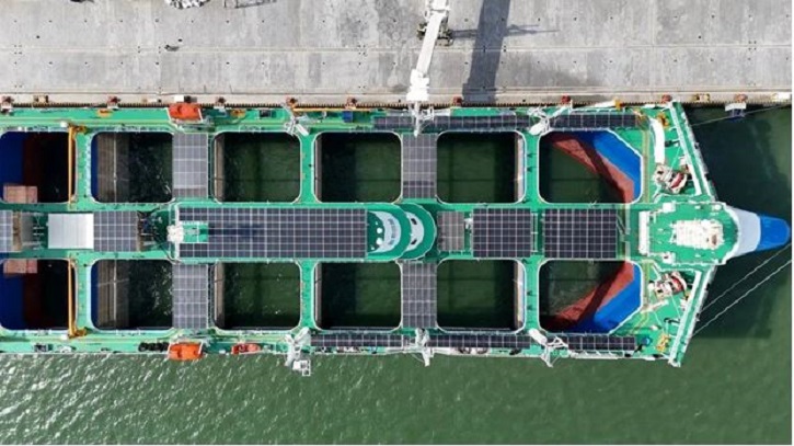মাছচাষে পরিবর্তন আনবে চীনের নতুন প্রযুক্তির জাহাজ 