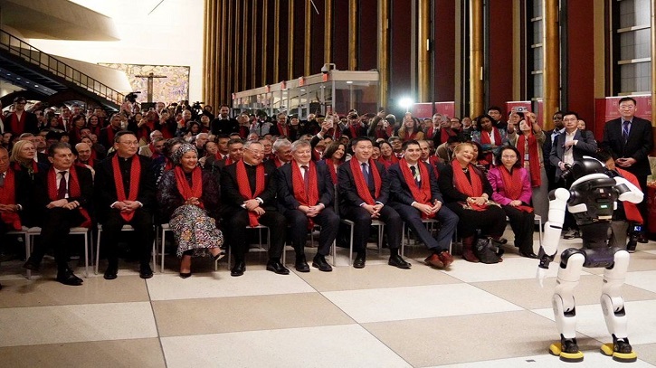 জাতিসংঘ সদর দপ্তরে চীনা রোবটের অভিষেক