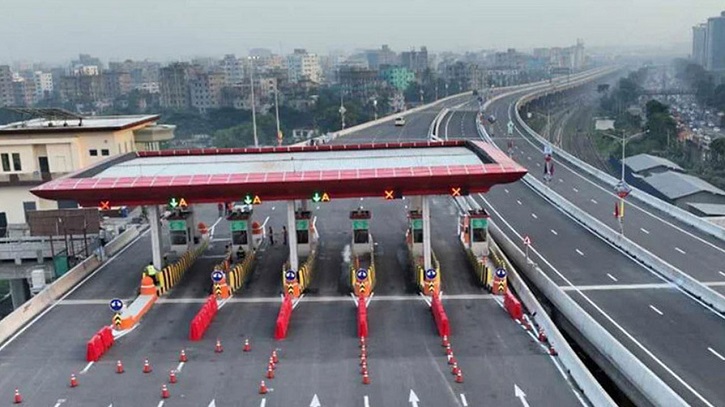 বৃহস্পতিবার এলিভেটেড এক্সপ্রেসওয়ে ২ ঘণ্টা টোলমুক্ত থাকবে