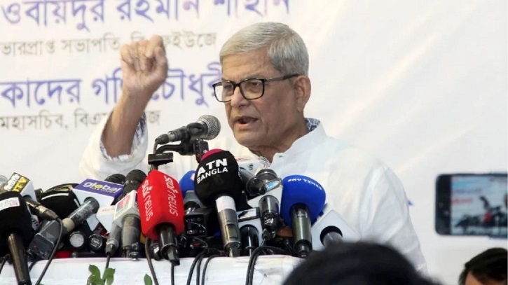 জনগণের ম্যান্ডেট ছাড়াই সরকার দুটি আইন পাশ করতে চাইছে: মির্জা ফখরুল