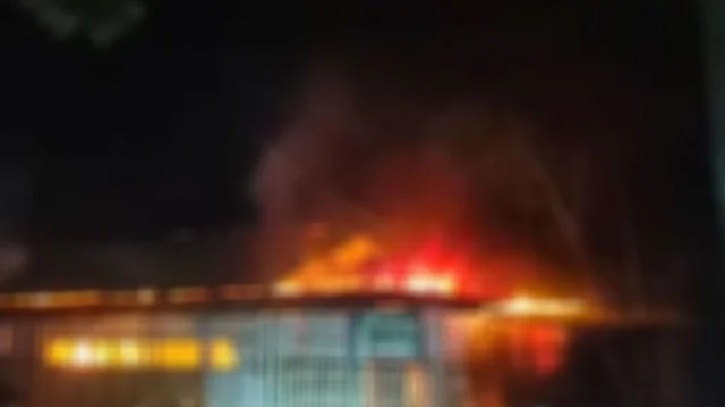 ময়মনসিংহে একটি মসজিদে ভয়াবহ অগ্নিকাণ্ড