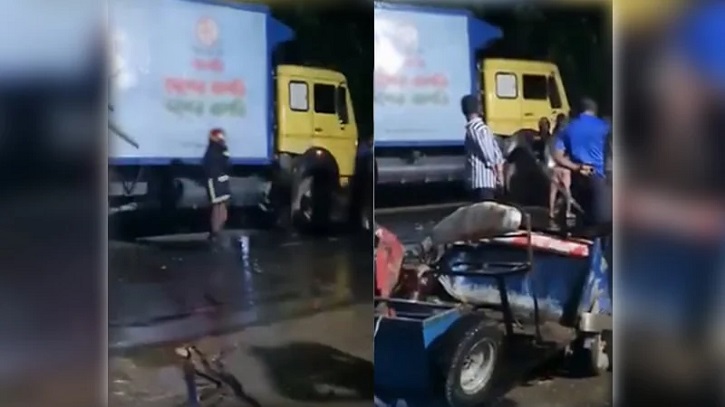 কাভার্ডভ্যান-আটোরিকশার মধ্যে সংঘর্ষে শিশুসহ নিহত ৫