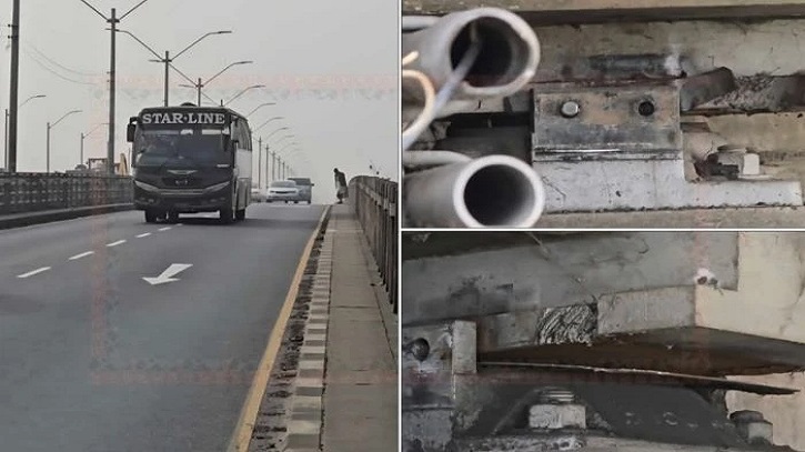 দাউদকান্দিতে কাঁপছে গোমতী সেতু, যান চলাচল বন্ধ ঘোষণা