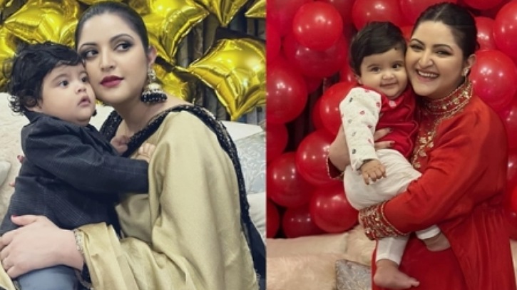 ছেলেকে নিয়ে ‘মা’ দেখলেন পরীমণি ছেলেকে নিয়ে ‘মা’ দেখলেন পরীমণি