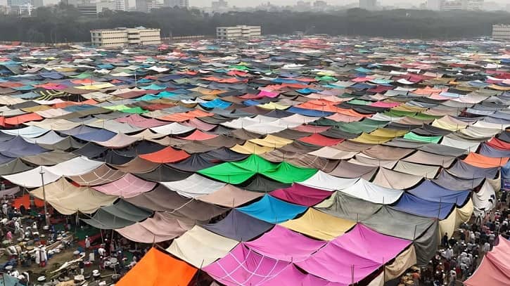 শুক্রবার থেকে ইজতেমা ময়দানে ৫ দিনের জোড় শুরু