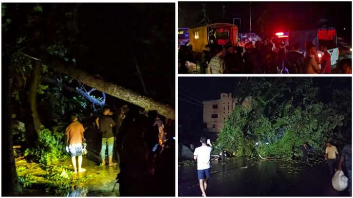 হামুনের তাণ্ডবে তিন জনের মৃত্যু, লন্ডভন্ড কক্সবাজার হামুনের তাণ্ডবে তিন জনের মৃত্যু, লন্ডভন্ড কক্সবাজার