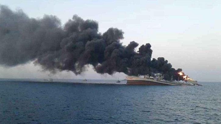 শ্রীলঙ্কা উপকূলে ডুবল ইরানি যুদ্ধজাহাজ, নিহত ৮৭