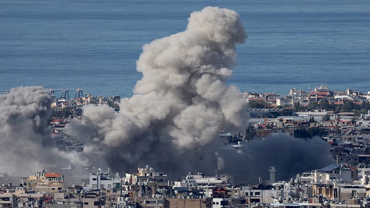 যুদ্ধবিরতি বার্ষিকীতে লেবাননের দক্ষিণাঞ্চলে ইসরাইল হামলা চালিয়েছে