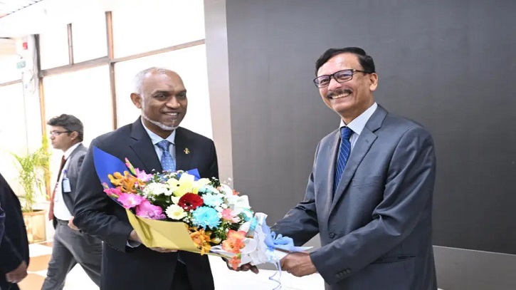 শপথ অনুষ্ঠানে যোগ দিতে ঢাকায় মালদ্বীপের প্রেসিডেন্ট