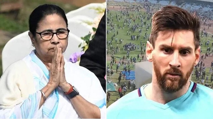 মেসির কাছে ক্ষমা চাইলেন মমতা