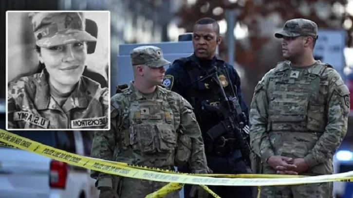 হোয়াইট হাউসের কাছে গুলিবিদ্ধ এক ন্যাশনাল গার্ড সদস্য মারা গেছেন