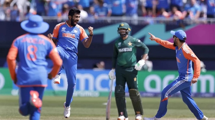 টি-টোয়েন্টি বিশ্বকাপ: শ্বাসরুদ্ধকর ম্যাচে দুর্দান্ত জয় ভারতের টি-টোয়েন্টি বিশ্বকাপ: শ্বাসরুদ্ধকর ম্যাচে দুর্দান্ত জয় ভারতের