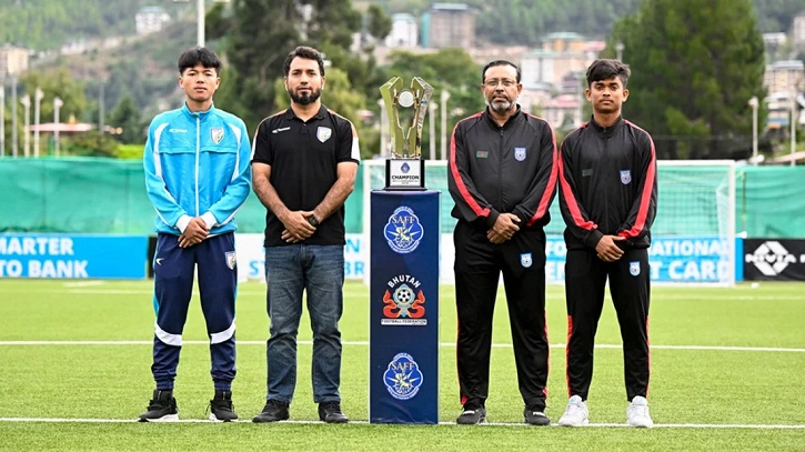 সাফ অনূর্ধ্ব-১৭ চ্যাম্পিয়নশিপ: বাংলাদেশ-ভারত ফাইনাল মহারণ আজ সাফ অনূর্ধ্ব-১৭ চ্যাম্পিয়নশিপ: বাংলাদেশ-ভারত ফাইনাল মহারণ আজ