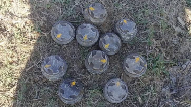 সীমান্তে ১০ স্থলমাইনের চাপ প্লেট উদ্ধার, নতুন করে আতঙ্ক