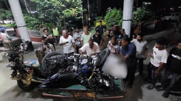 ভাঙ্গায় যাত্রীবাহী বাস ও মোটরসাইকেলের মুখোমুখি সংঘর্ষে নিহত ৩ 