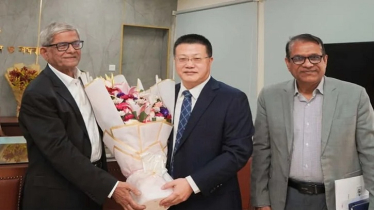 স্থানীয় সরকার মন্ত্রীর সঙ্গে চীনের রাষ্ট্রদূতের সৌজন্য সাক্ষাৎ