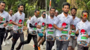 ম্যারাথনে দৌড়ালেন আসিফ মাহমুদ