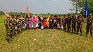 সীমান্ত দিয়ে ৬০ বাংলাদেশিকে হস্তান্তর করল বিএসএফ সীমান্ত দিয়ে ৬০ বাংলাদেশিকে হস্তান্তর করল বিএসএফ
