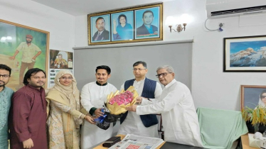 প্রতিষ্ঠাবার্ষিকীর শুভেচ্ছা জানাতে বিএনপি চেয়ারপার্সনের কার্যালয়ে
