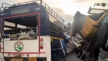 ভারতে বাস-ট্রাকের মুখোমুখি সংঘর্ষ, নিহত ২০