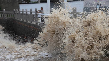 চীনে আছড়ে পড়ার পর টাইফুন বাভি দুর্বল হয়ে গ্রীষ্মমণ্ডলীয় ঝড়ে পরিণত