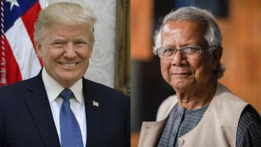 বাংলাদেশ সফরে ট্রাম্পকে  আমন্ত্রণ জানালেন প্রধান উপদেষ্টা