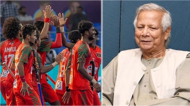 বাংলাদেশ যুব হকি দলকে প্রধান উপদেষ্টার অভিনন্দন