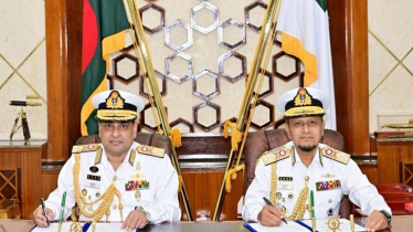 নৌবাহিনী প্রধানের দায়িত্ব নিলেন খোন্দকার মিসবাহ উল আজীম