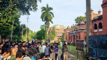 সরাসরি এলইডি স্ক্রিনে দেখানো হচ্ছে ডাকসুর ভোট গণনা