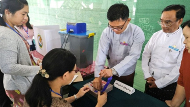 সামরিক অভ্যুত্থানের প্রায় ৫ বছর পর মিয়ানমারে নির্বাচন, চলছে ভোটগ্রহণ