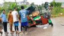 গাজীপুরে অটোরিকশায় ড্রাম ট্রাকের ধাক্কায় নিহত ২, আহত ৩