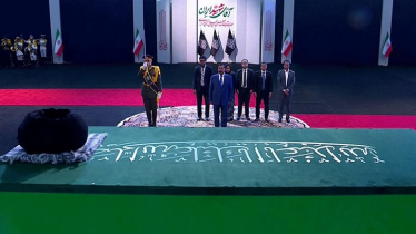 খামেনিকে শেষ শ্রদ্ধা জানিয়েছেন স্পিকার হাফিজ উদ্দিন