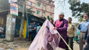 বিজয়ী হয়েই প্রচারণার ব্যানার-ফেস্টুন অপসারণে নামলেন হাজী মুজিব